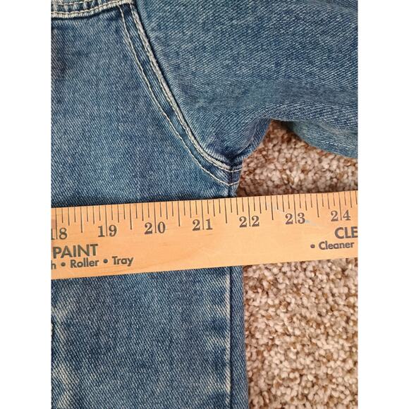 Vintage Y2K B.U.M. Equipment Women's Denim Jacket Size M Blue Jeanswear - Picture 8 of 11